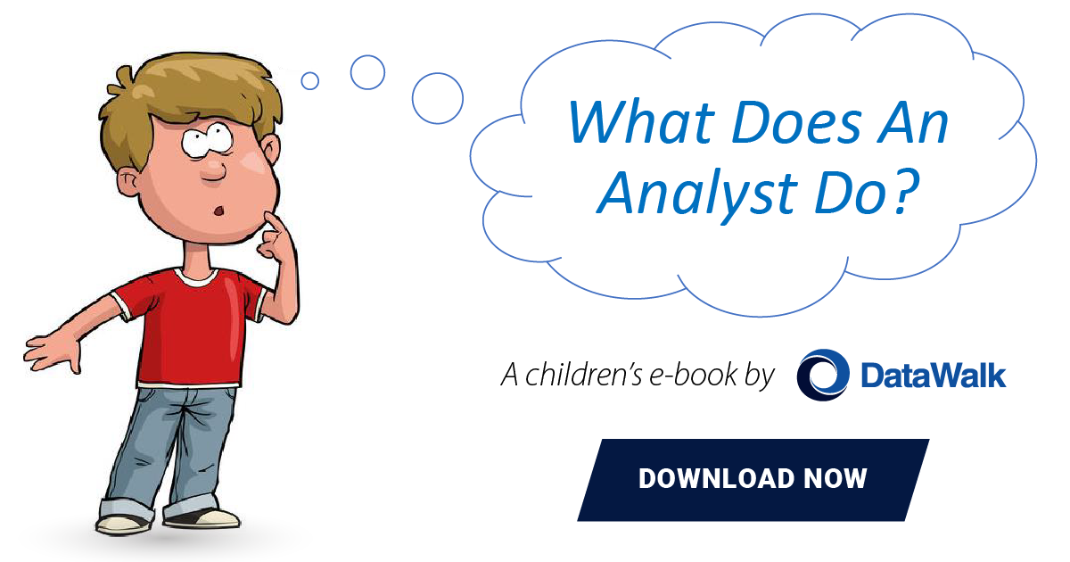 What Does An Analyst Do? A Children's eBook to Share with the Family