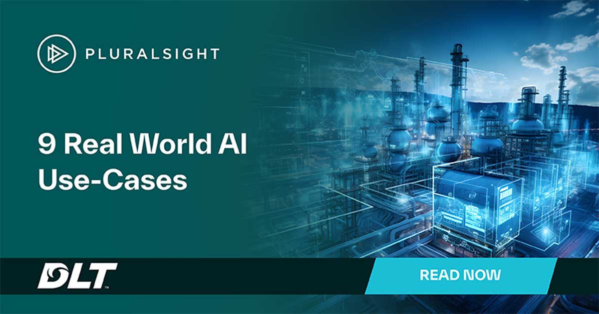 Text reads: 9 Real-World AI Use Cases