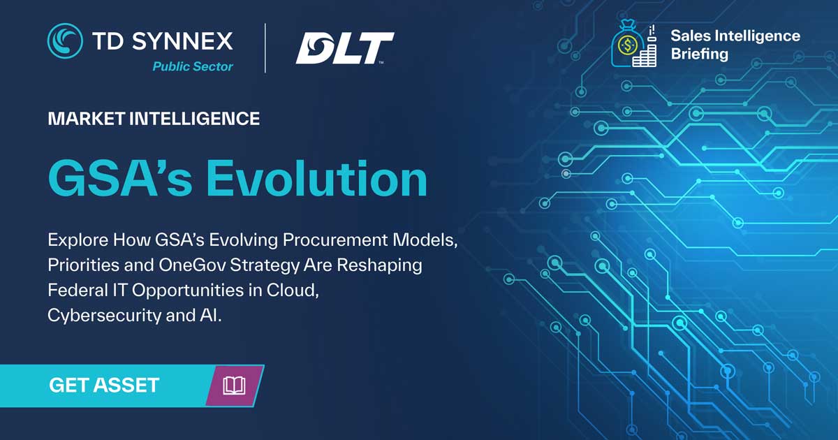 Text reads: GSA's Evolution